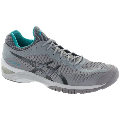 ASICS Court FF: ASICS Men's Tennis Shoes Aluminum/Dark Grey/Lapis