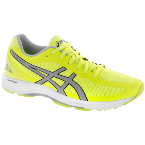 ASICS GEL-DS Trainer 23: ASICS Men's Running Shoes Safety Yellow/Mid Grey/White