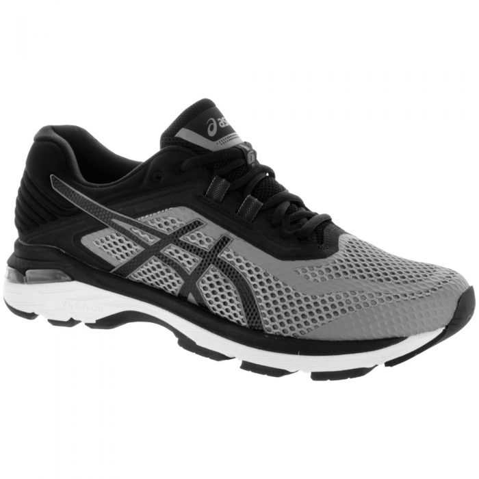 ASICS GT-2000 6: ASICS Men's Running Shoes Stone Grey/Black/White