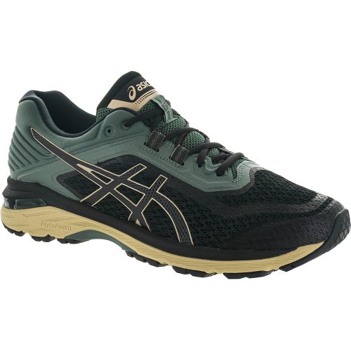 ASICS GT-2000 6 Trail: ASICS Men's Running Shoes Black/Dark Forest