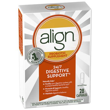 Align Digestive Care Probiotic Supplement Capsules - 28 ea