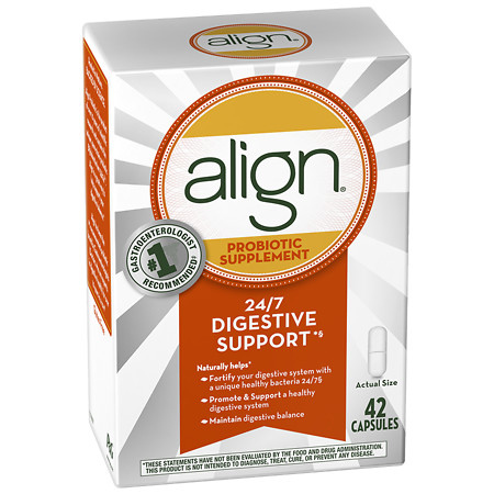 Align Digestive Care Probiotic Supplement Capsules - 42 ea