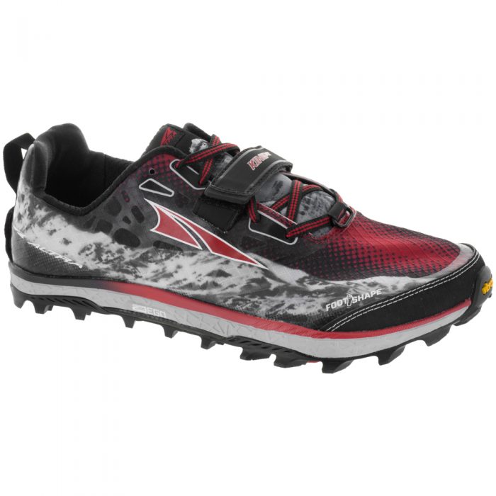Altra King MT: Altra Men's Running Shoes Black/Red