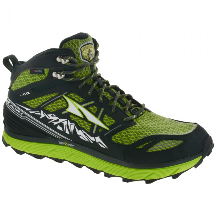 Altra Lone Peak 3.0 Mid Neoshell: Altra Men's Hiking Shoes Lime