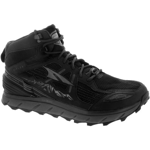 Altra Lone Peak 3.5 Mid: Altra Men's Hiking Shoes Black