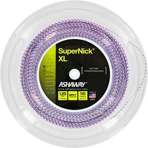 Ashaway Supernick XL 17 1.25 360' Reel: Ashaway Squash String Reels