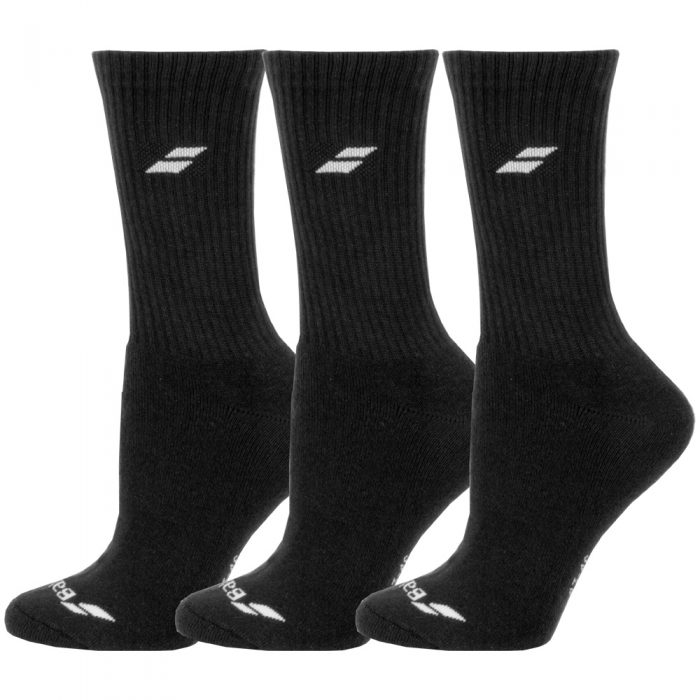 Babolat 3 Pairs Pack Socks: Babolat Men's Socks