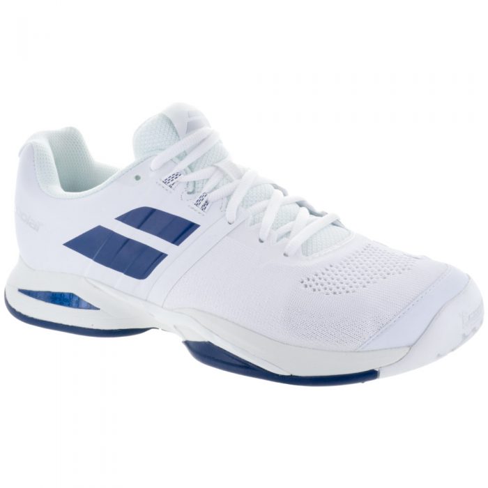 Babolat Propulse Blast: Babolat Men's Tennis Shoes White/Estate Blue