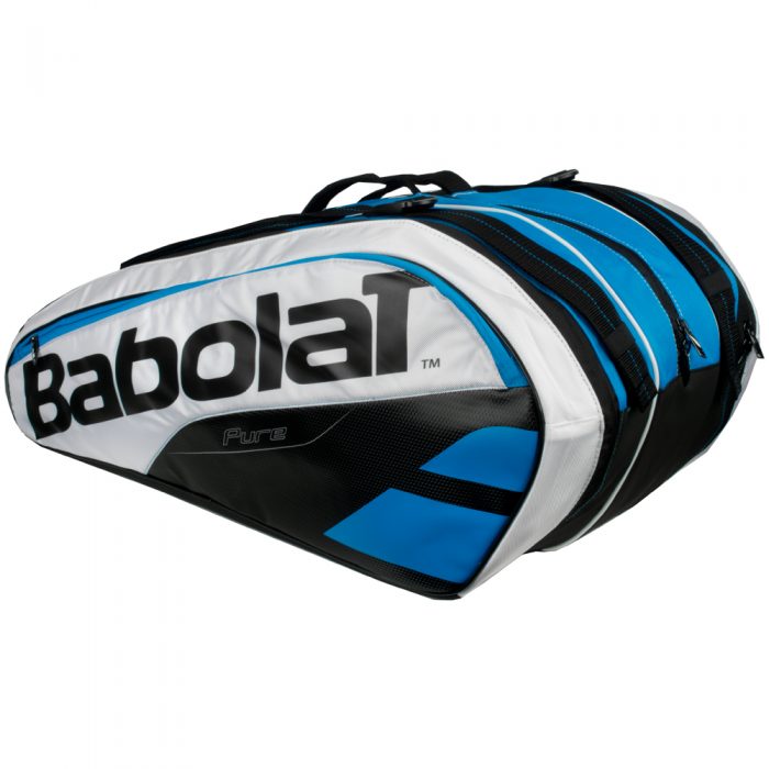 Babolat Pure 12 Racquet Bag Blue/White: Babolat Tennis Bags