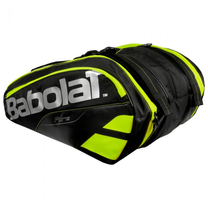 Babolat Pure 12 Racquet Bag Yellow: Babolat Tennis Bags
