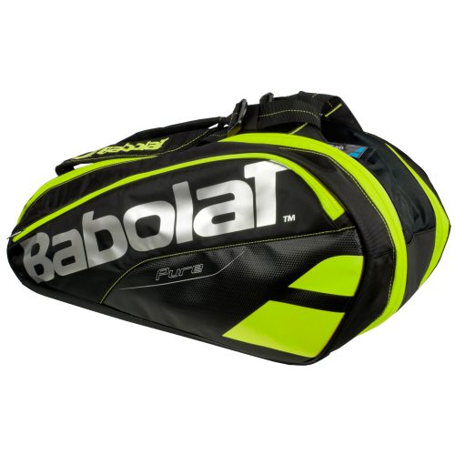 Babolat Pure 6 Racquet Bag Black/Yellow: Babolat Tennis Bags