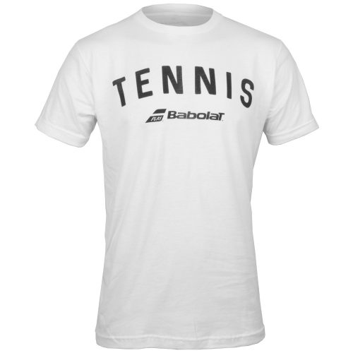 Babolat Tennis Logo Tee: Babolat Men's Tennis Apparel