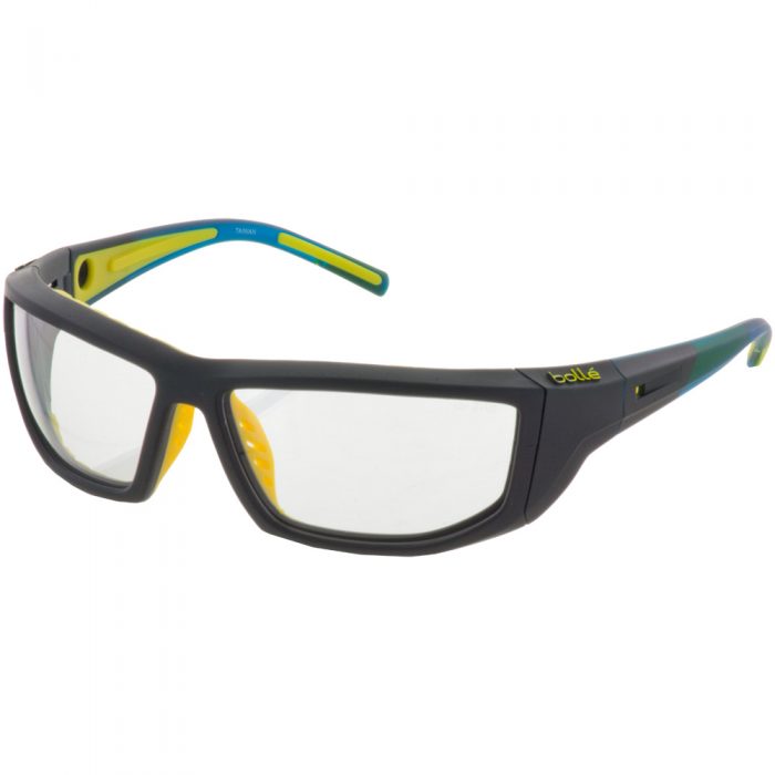 Bolle Playoff Eyeguards Black/Yellow: Bolle Eyeguards