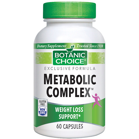 Botanic Choice Metabolic Complex Dietary Supplement Capsules - 60 ea.