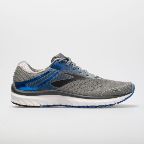 Brooks Adrenaline GTS 18: Brooks Men's Running Shoes Grey/Blue/Black