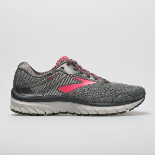 Brooks Adrenaline GTS 18: Brooks Women's Running Shoes Ebony/Silver/Pink