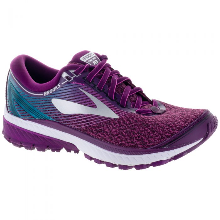 Brooks Ghost 10: Brooks Women's Running Shoes Purple/Pink/Teal