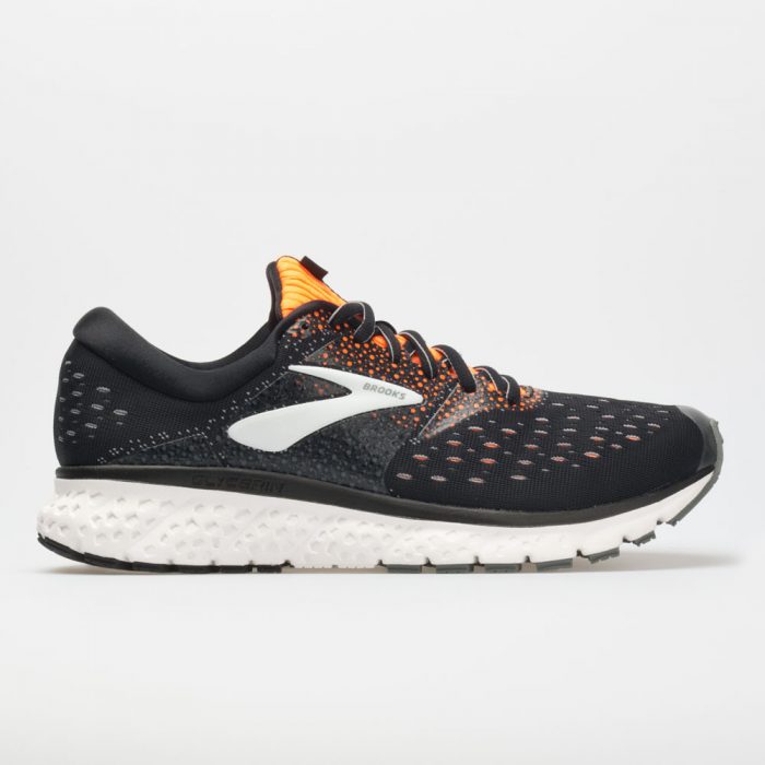 Brooks Glycerin 16: Brooks Men's Running Shoes Black/Orange/Grey