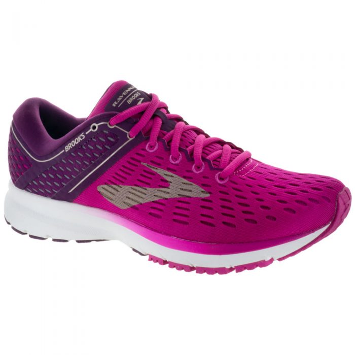 Brooks Ravenna 9: Brooks Women's Running Shoes Pink/Plum/Champagne