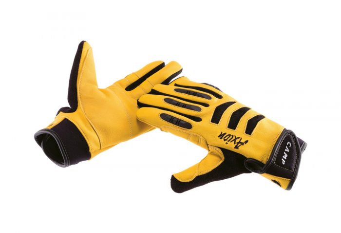 CAMP USA Axion Belay Gloves - yellow, medium