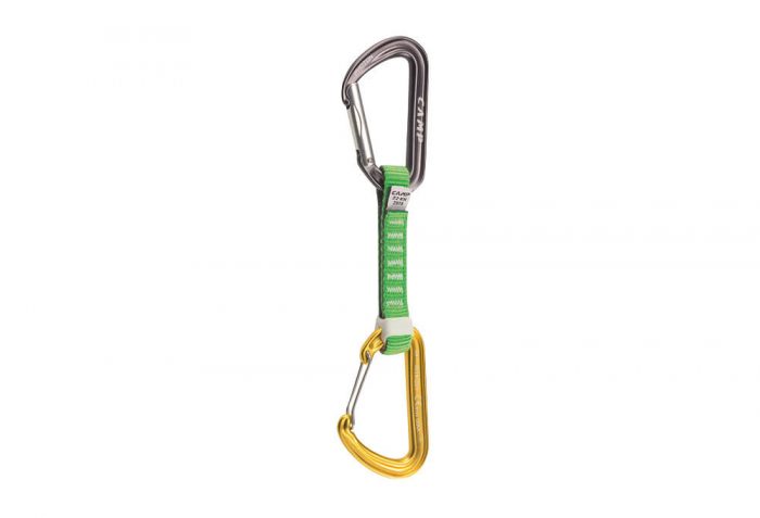 CAMP USA Photon Mixed Express KS Quickdraw - 11cm - green, one size