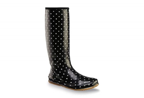 Chooka Packable Rain Boots - Women's - polka dots, 7