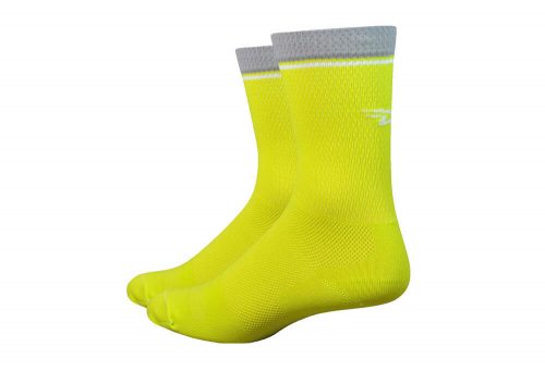 DeFeet Levitator Lite 6" Socks - sulphur yellow, x-large