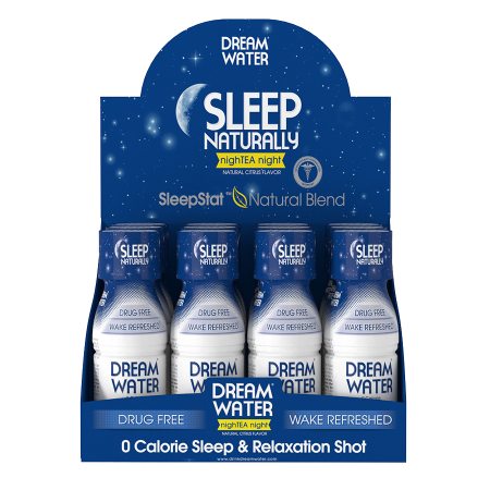 Dream Water Zero Calorie Sleep & Relaxation Shot nightTEA night - 2.5 oz.