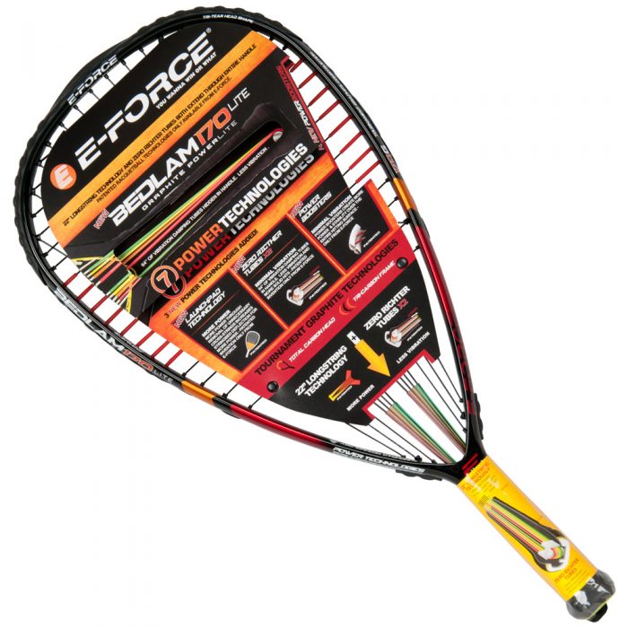 E-Force Bedlam 170 Lite 2016: E-Force Racquetball Racquets