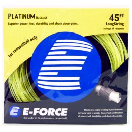 E-Force Platinum 17: E-Force Racquetball String Packages