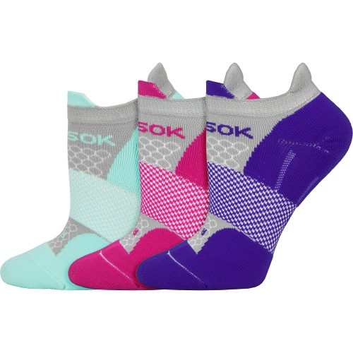 Fitsok F4 Magic Pop No Show Socks 3 Pack: Fitsok Socks