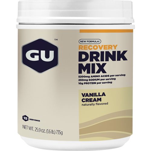 GU Recovery Drink Mix Canister: GU Nutrition
