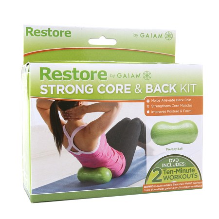 Gaiam Restore Strong Core & Back Kit - 1 ea