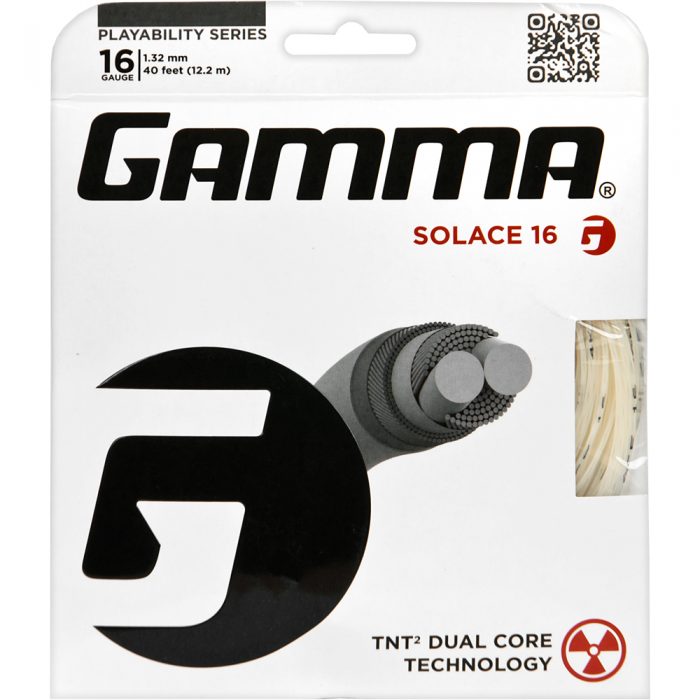 Gamma Solace 16 1.32: Gamma Tennis String Packages