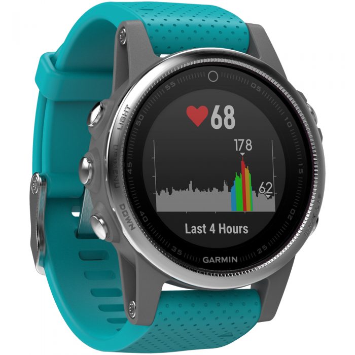 Garmin fenix 5s Turquoise: Garmin Heart Rate Monitors