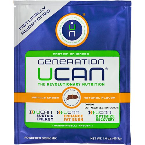 Generation UCAN Vanilla Cream Protein 12 Pack: Generation UCAN Nutrition