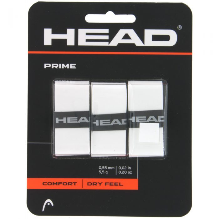 HEAD Prime Overgrip 3 Pack: HEAD Tennis Overgrips