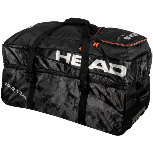 HEAD Tour Team Travel Bag 2018 Black/Silver: HEAD Tennis Bags