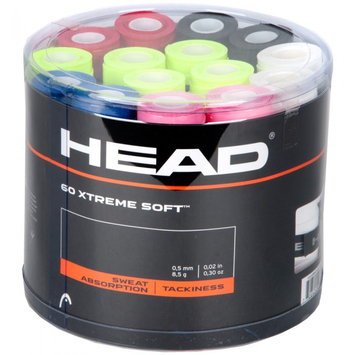 HEAD Xtreme Soft Overgrips Jar of 60: HEAD Tennis Overgrips