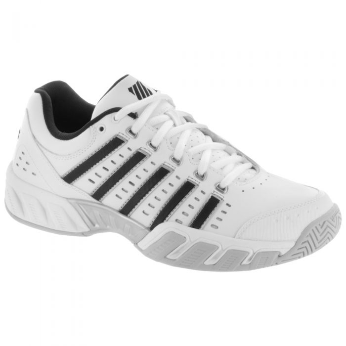 K-Swiss Bigshot Light LTR: K-Swiss Men's Tennis Shoes White/Black