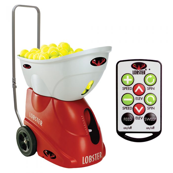 Lobster Elite 2 with Premium Charger & Remote: Lobster Sports Ball Machines