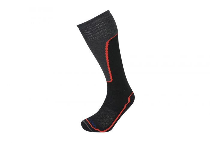 Lorpen T2 Ski Midweight Socks - black, medium