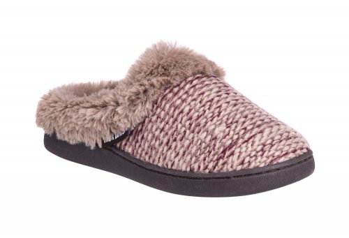 MUK LUKS Patterned Knit Clogs - Women's - autumn currant, small 5-6