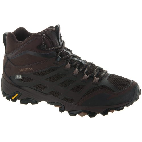 Merrell Moab FST Mid Waterproof: Merrell Men's Hiking Shoes Brown