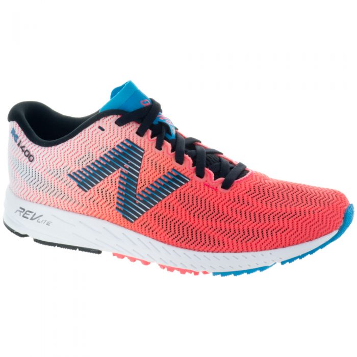 New Balance 1400v6: New Balance Women's Running Shoes Vivid Coral/Black/Maldives Blue