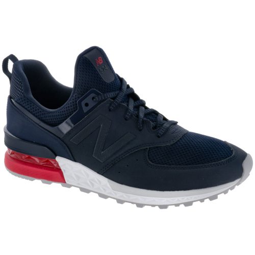 New Balance 574 Sport: New Balance Men's Running Shoes Navy/Red