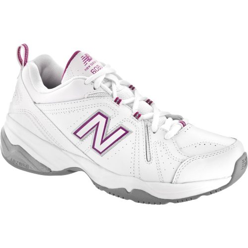 New Balance 608v4: New Balance Women's Training Shoes White/Pink