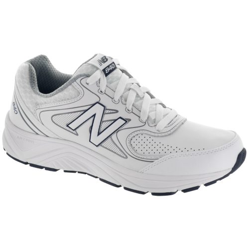 New Balance 840v2: New Balance Men's Walking Shoes White/Navy/Gray