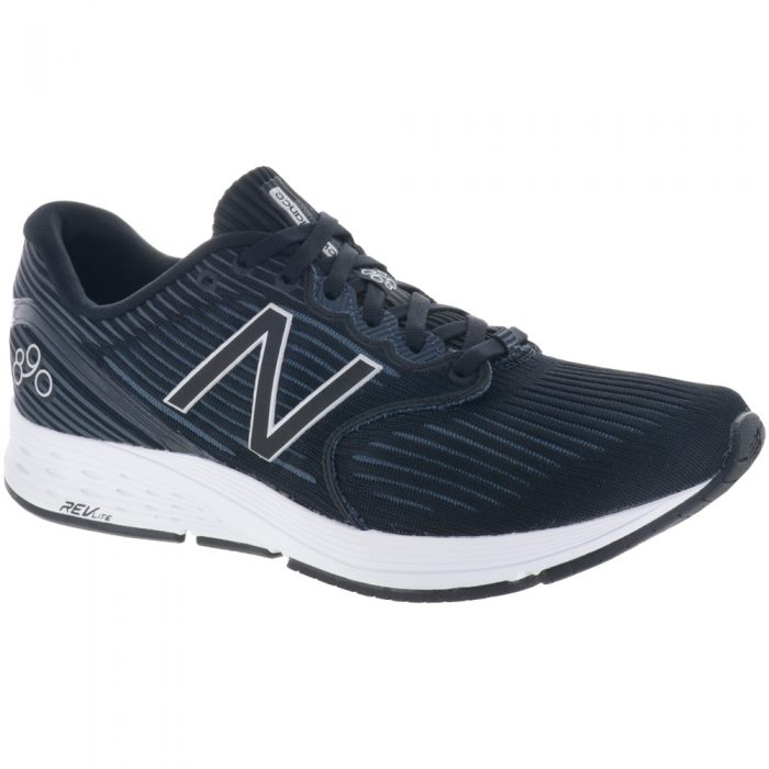 New Balance 890v6: New Balance Men's Running Shoes Black/Thunder/White Munsell