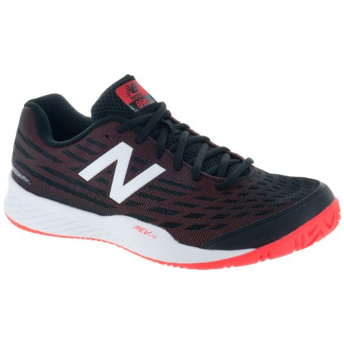 New Balance 896v2: New Balance Men's Tennis Shoes Black/Flame